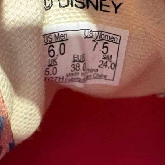 Vans Disney Princess Sneakers - Size 7.5 Women - Picture 7 of 7